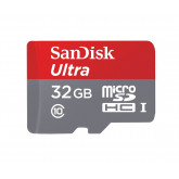 SanDisk Ultra Android microSDHC 32GB bis zu 80 MB/Sek Class 10 Speicherkarte + SD-Adapter